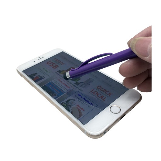 Touch Screen In Use Sleek Stylus Pens